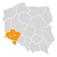 Mapa przedstawicieli handlowych